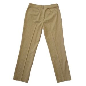 L.L. Bean Favorite Fit Chinos Women’s 12 MT Medium Tall Organic Cotton Stretch
